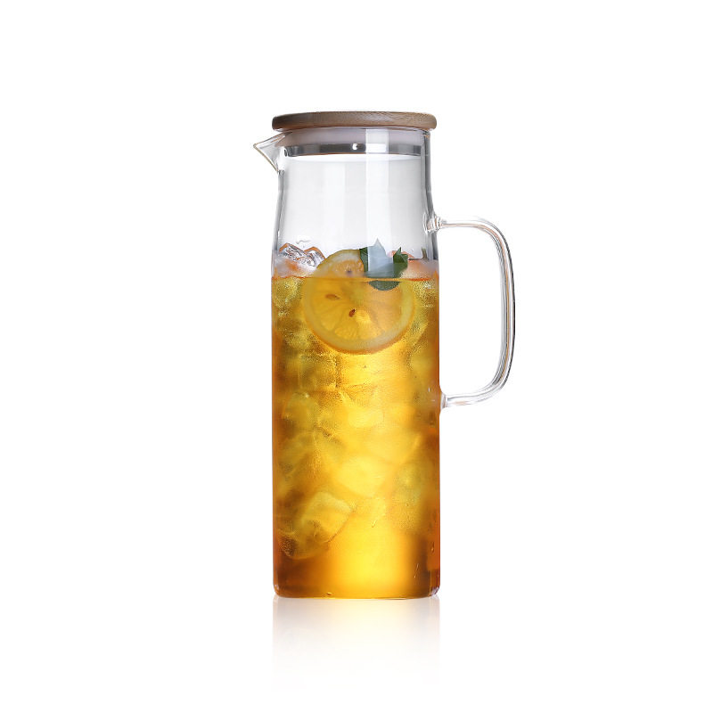 1500ml 1.5L High Borosilicate Glass Pitcher Jug for Cold Water